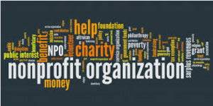 non profit buzzword stock photo
