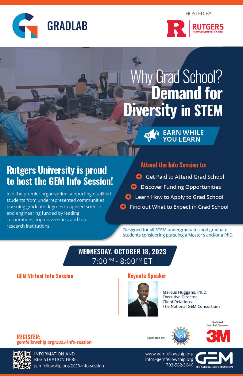 GEM Info Session Flyer
