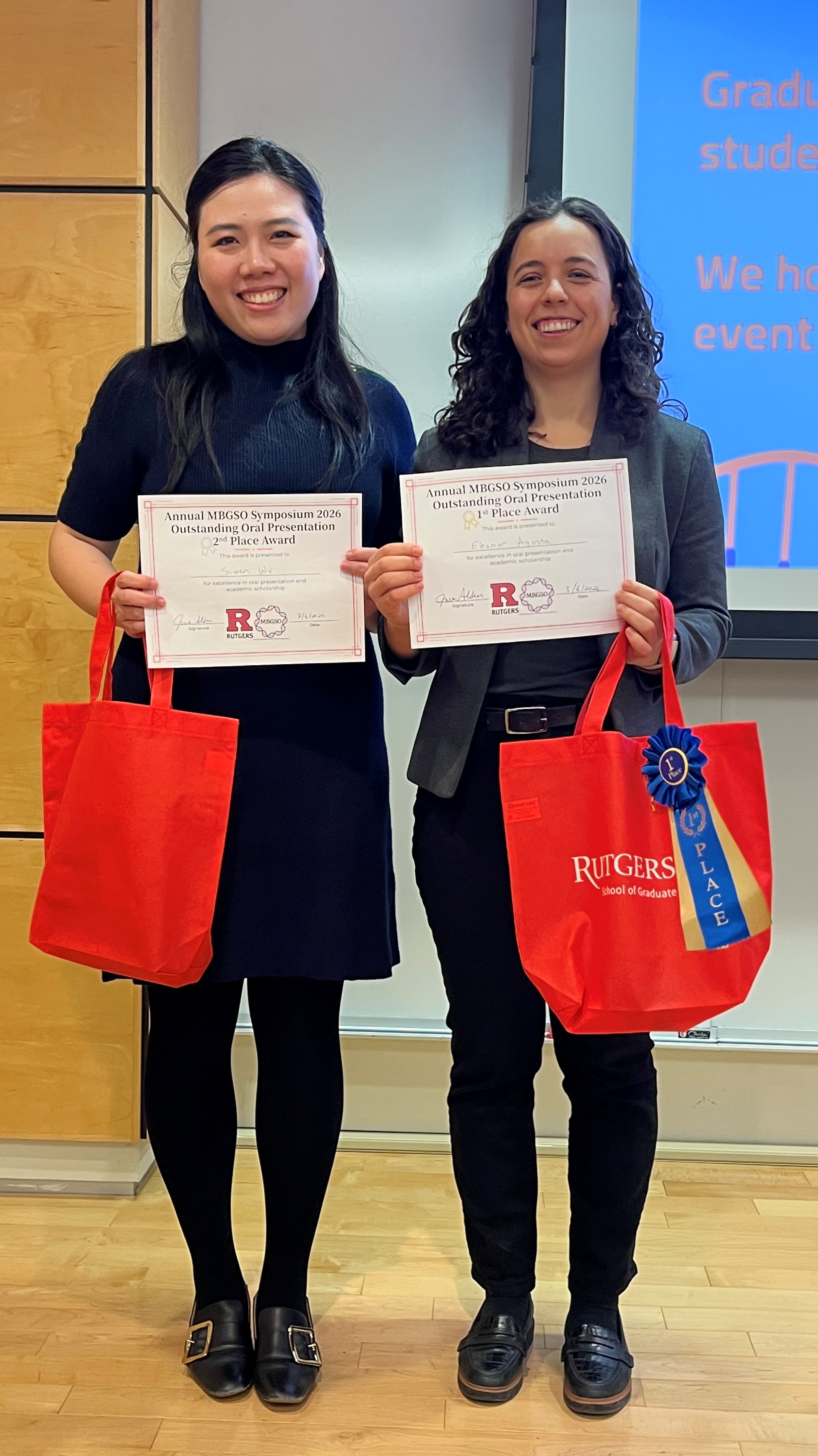 MBGSO oral presentation winners