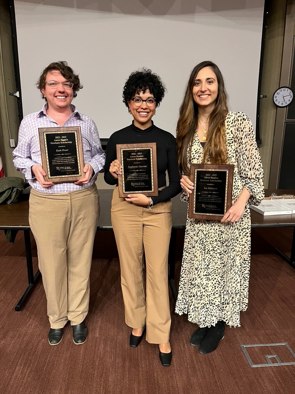 Aaron Shatkin Awardees