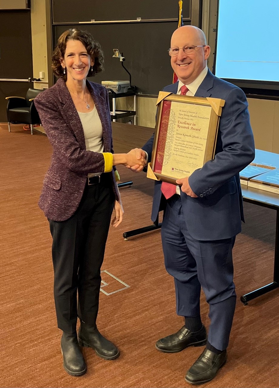 Steven Libutti awardee
