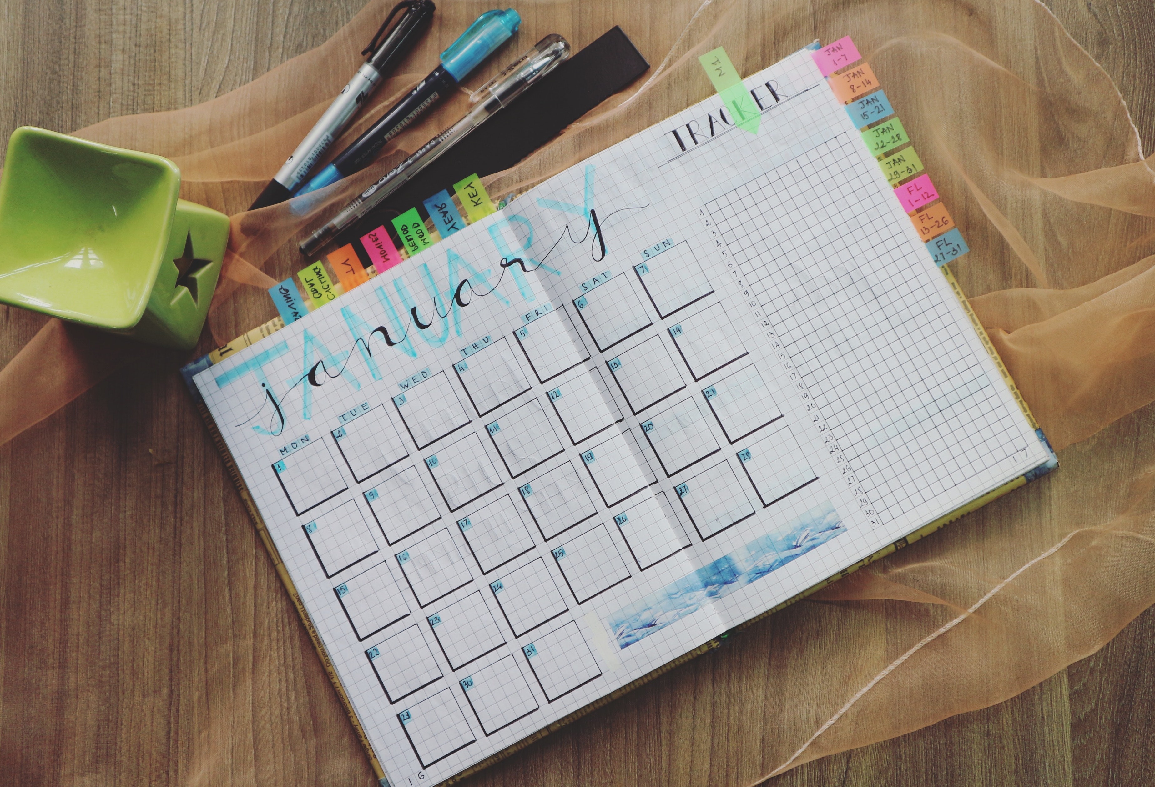 Calendar Journal for planning